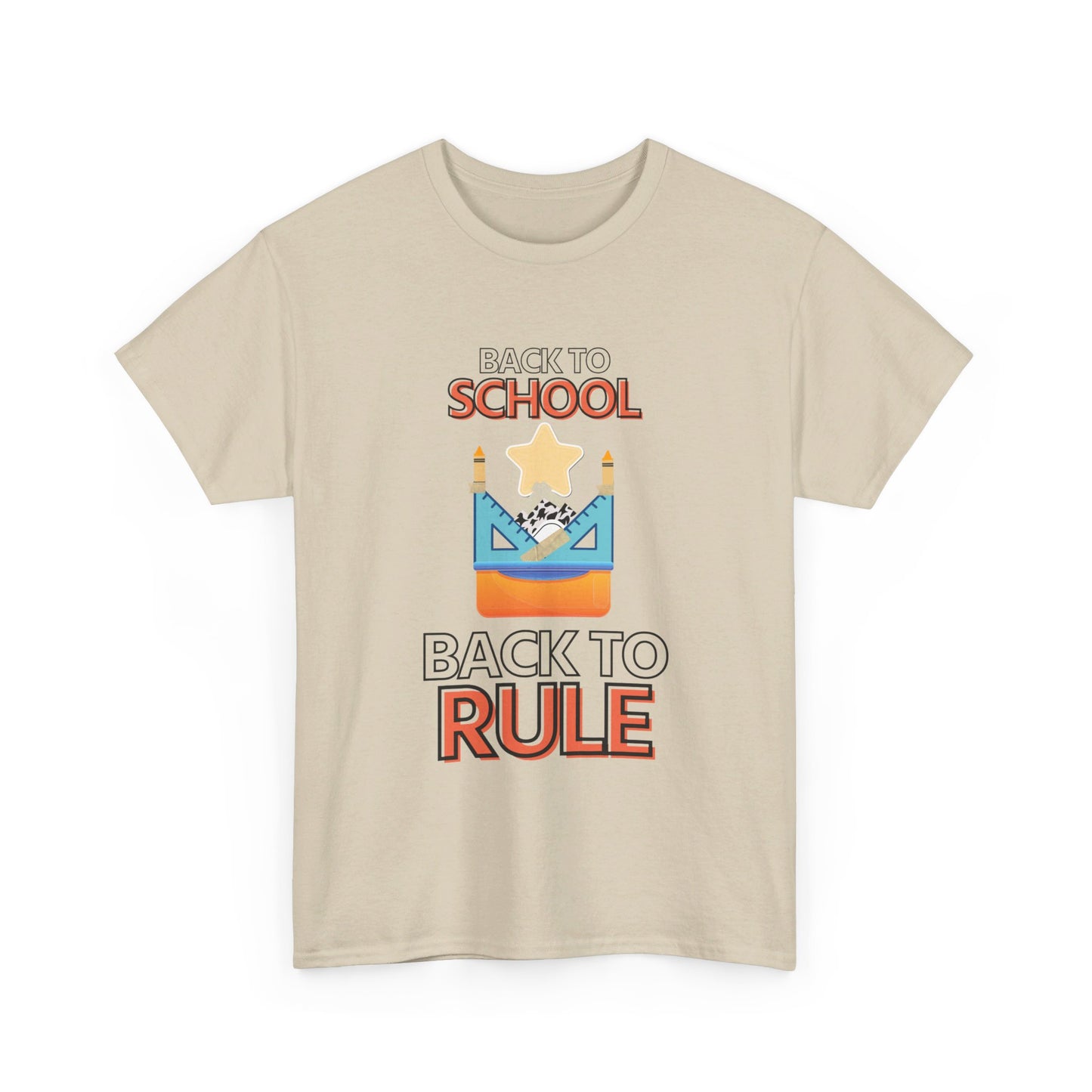 Back to School Back to Rule Unisex Heavy Cotton Tee