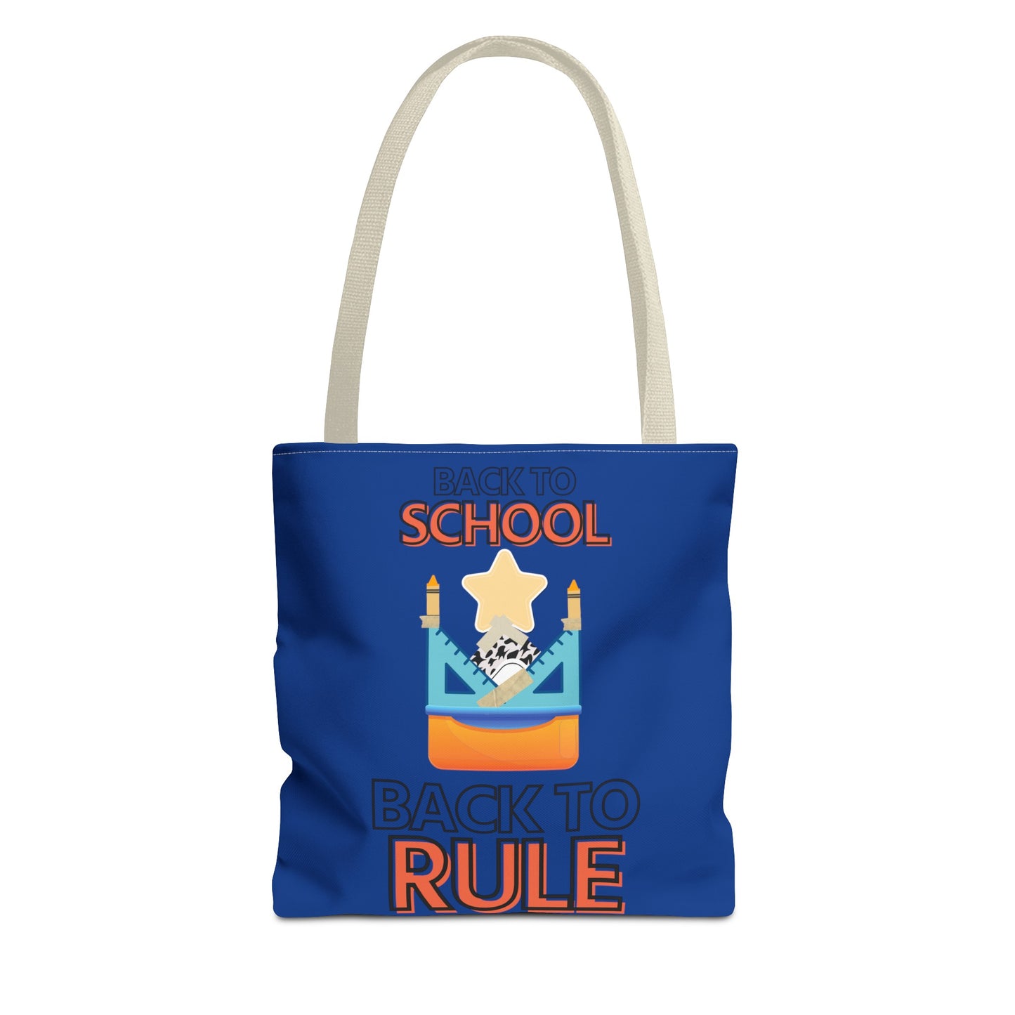 Back to School Back to Rule Tote Bag