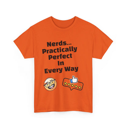 Nerds Practically Perfect in Every Way T shirt