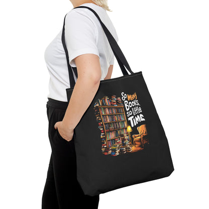 So Many Books So Little Time Tote Bag