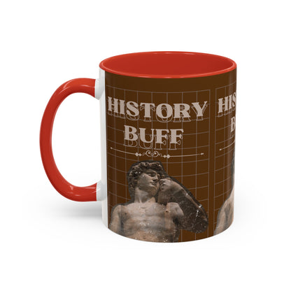 History Buff Accent Coffee Mug (11, 15oz)