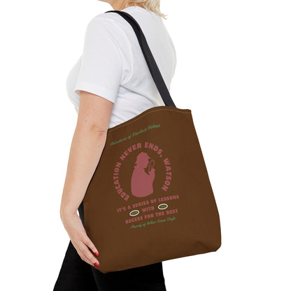 Education Never Ends Tote Bag (AOP)