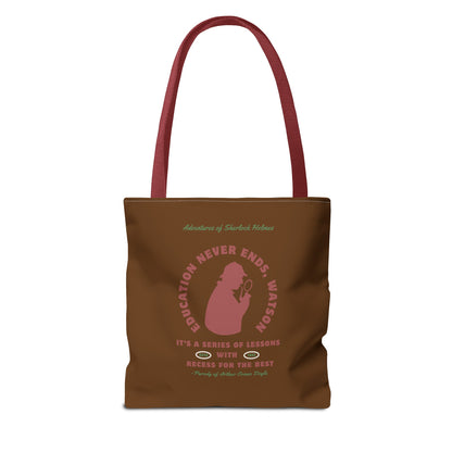 Education Never Ends Tote Bag (AOP)