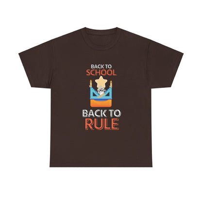 Back to School Back to Rule Unisex Heavy Cotton Tee