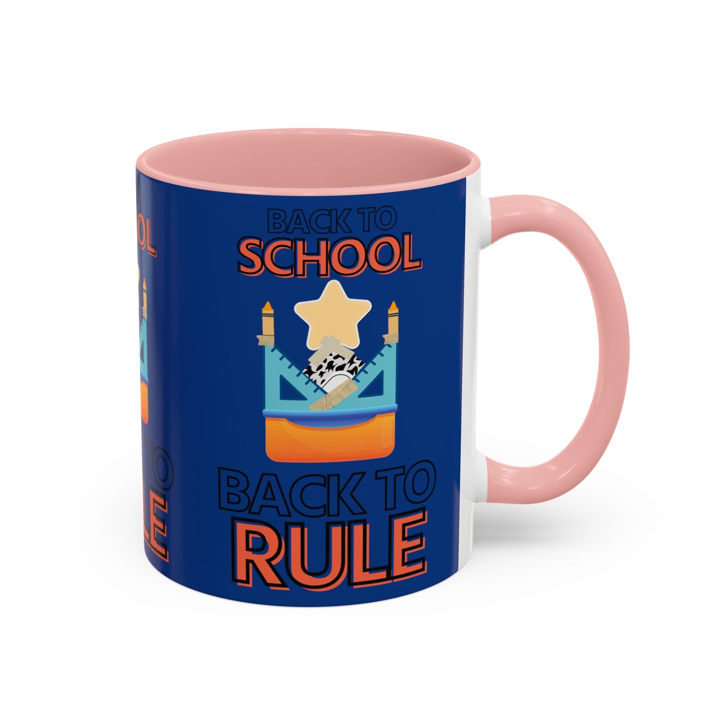 Back to School Back to Rule Accent Coffee Mug (11, 15oz)