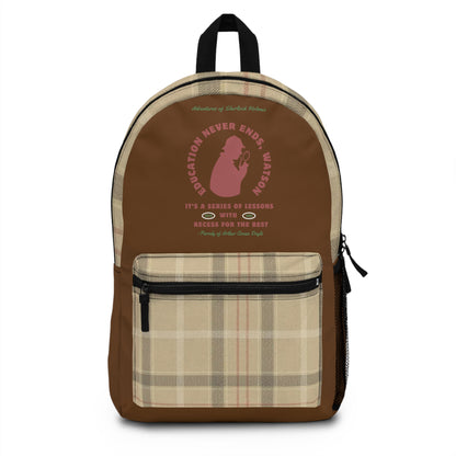 Education Never Ends Backpack