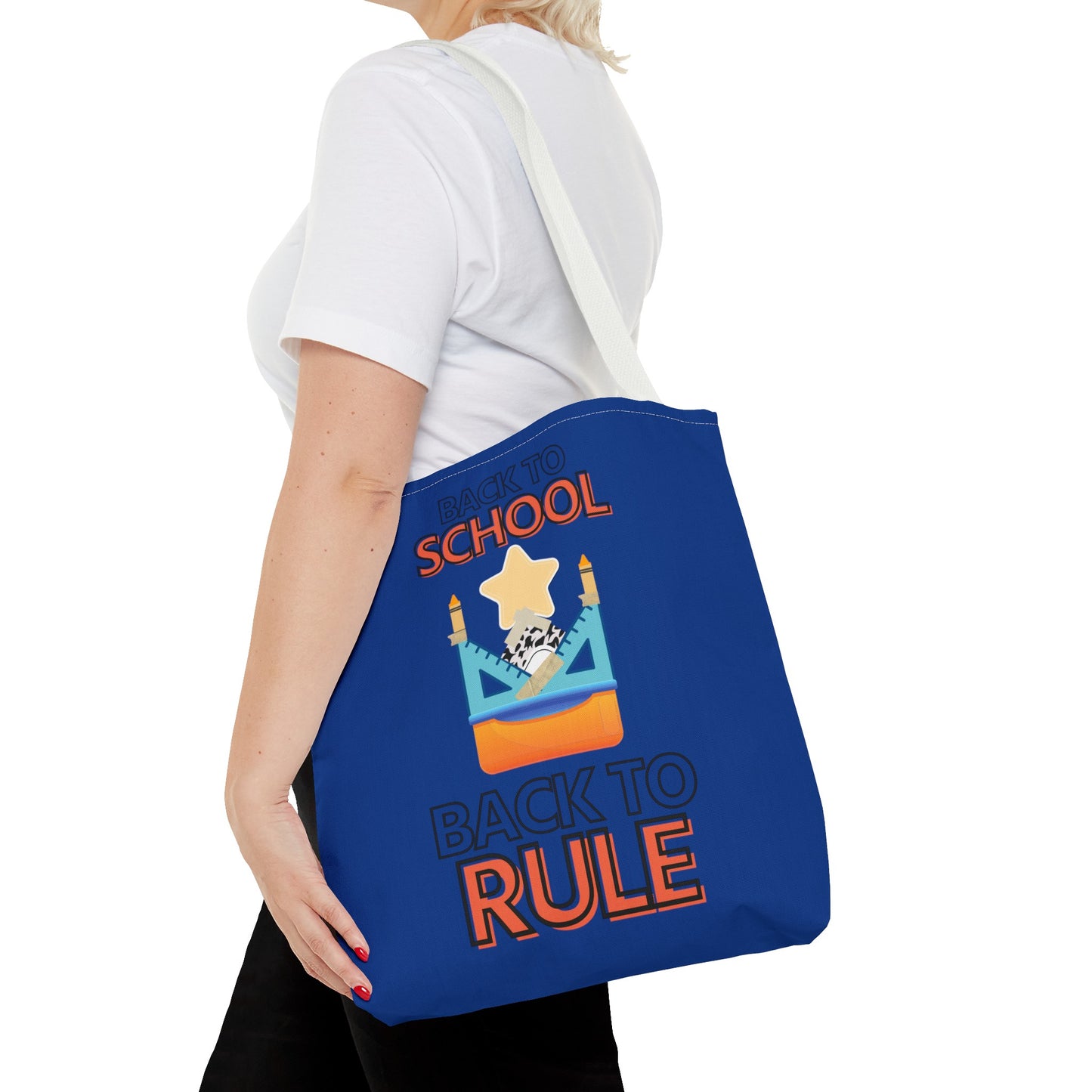 Back to School Back to Rule Tote Bag