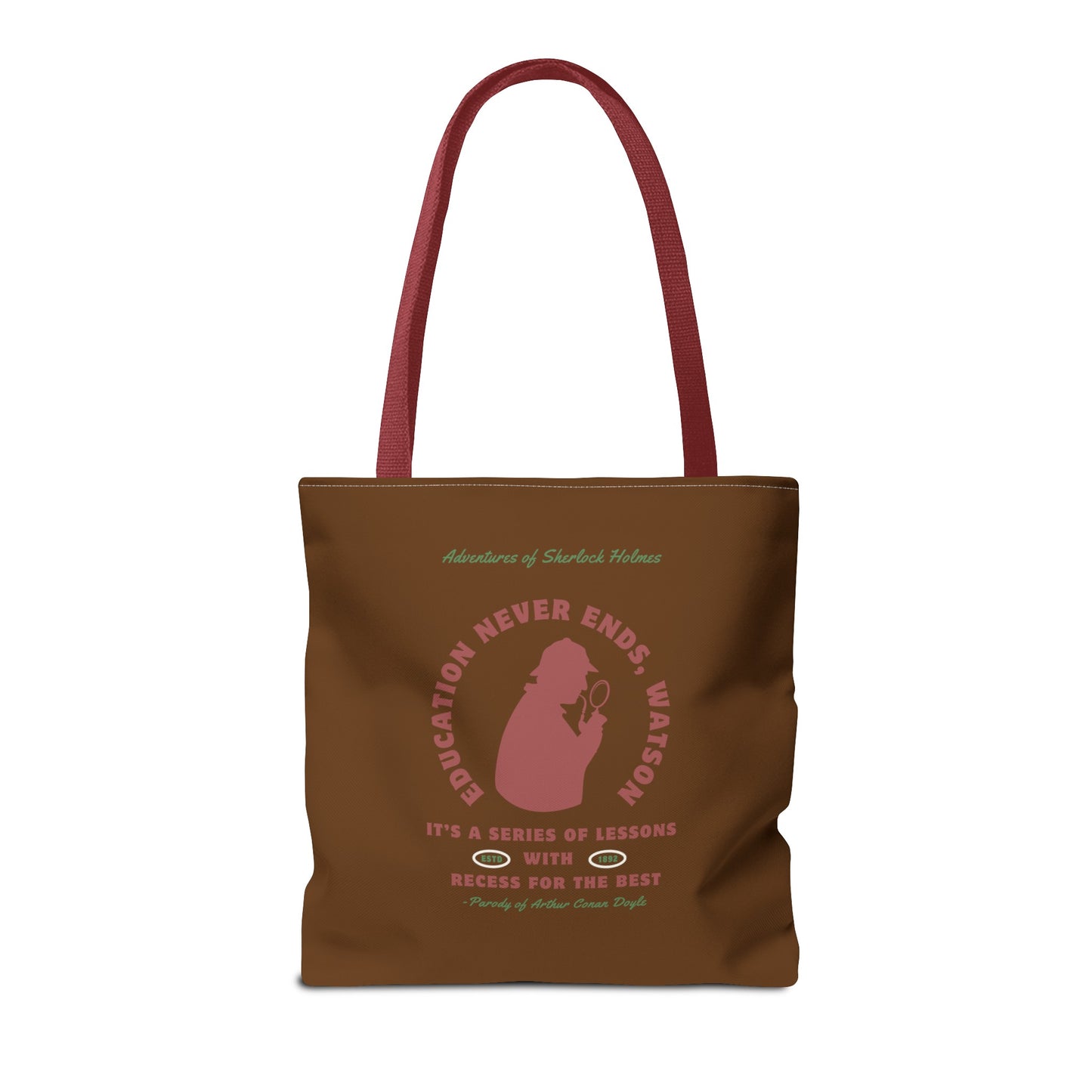 Education Never Ends Tote Bag (AOP)