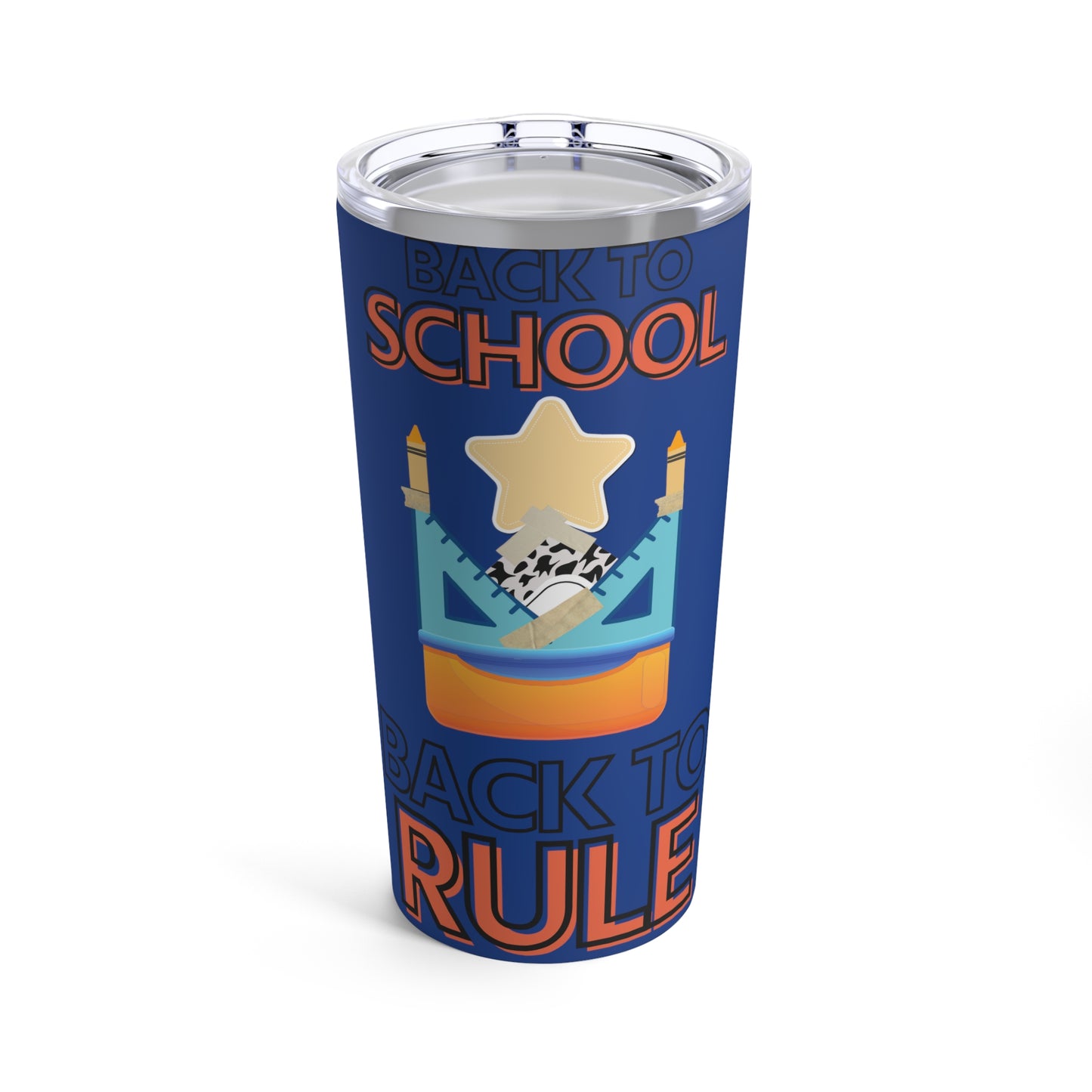 Back to School Back to Rule Tumbler 20oz