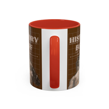 History Buff Accent Coffee Mug (11, 15oz)