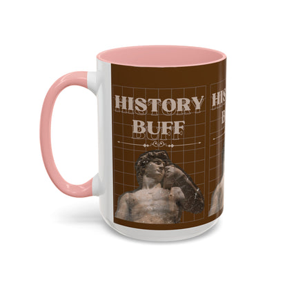 History Buff Accent Coffee Mug (11, 15oz)