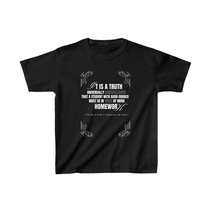 It's a Truth Universally Acknowledged Kids Heavy Cotton™ Tee