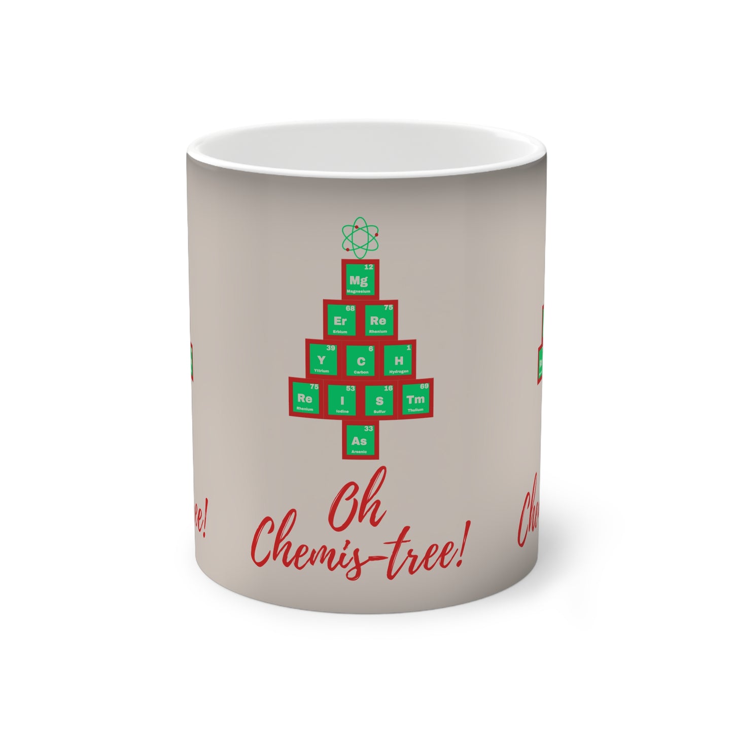 Color-Changing Mug - Oh Chemis-tree 11oz