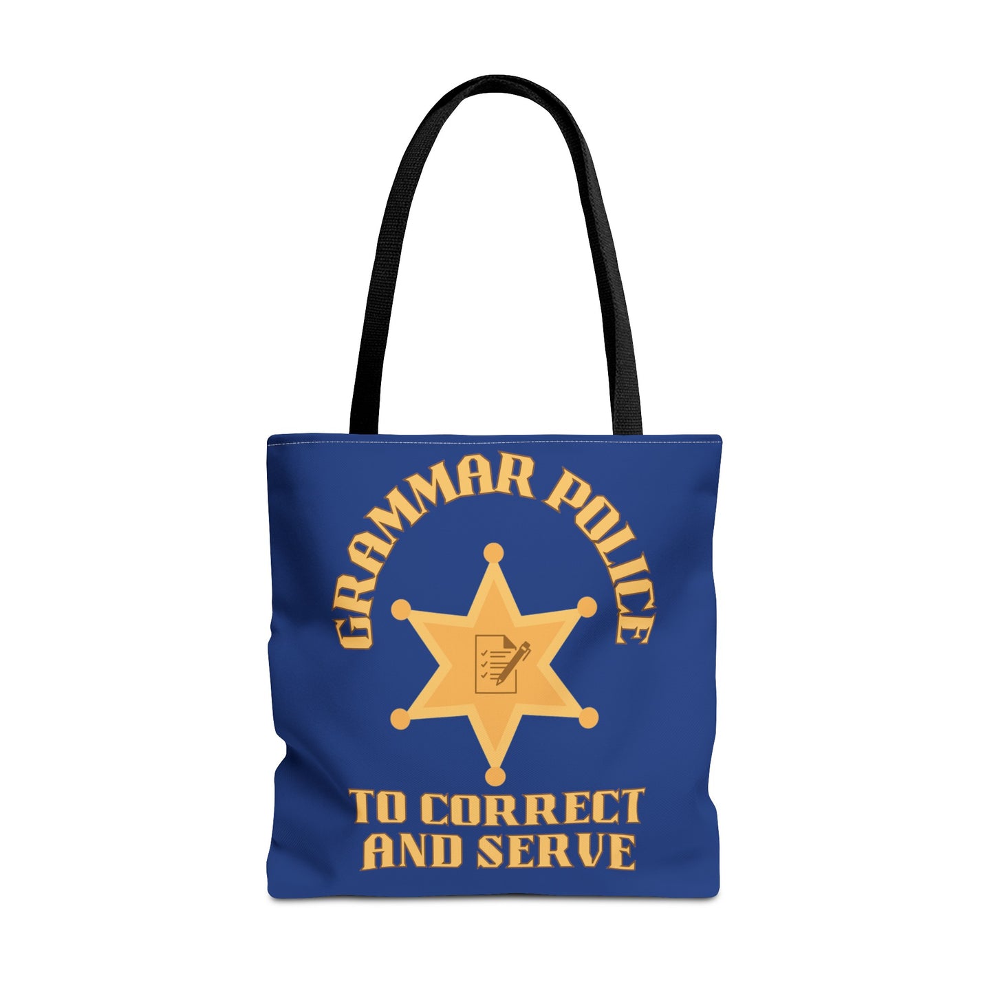 Grammar Police Tote Bag