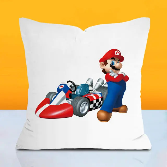 Super Mario Bros Pillow with Cover