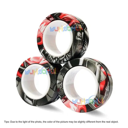 3Pcs Magnetic Rings Anti-Stress