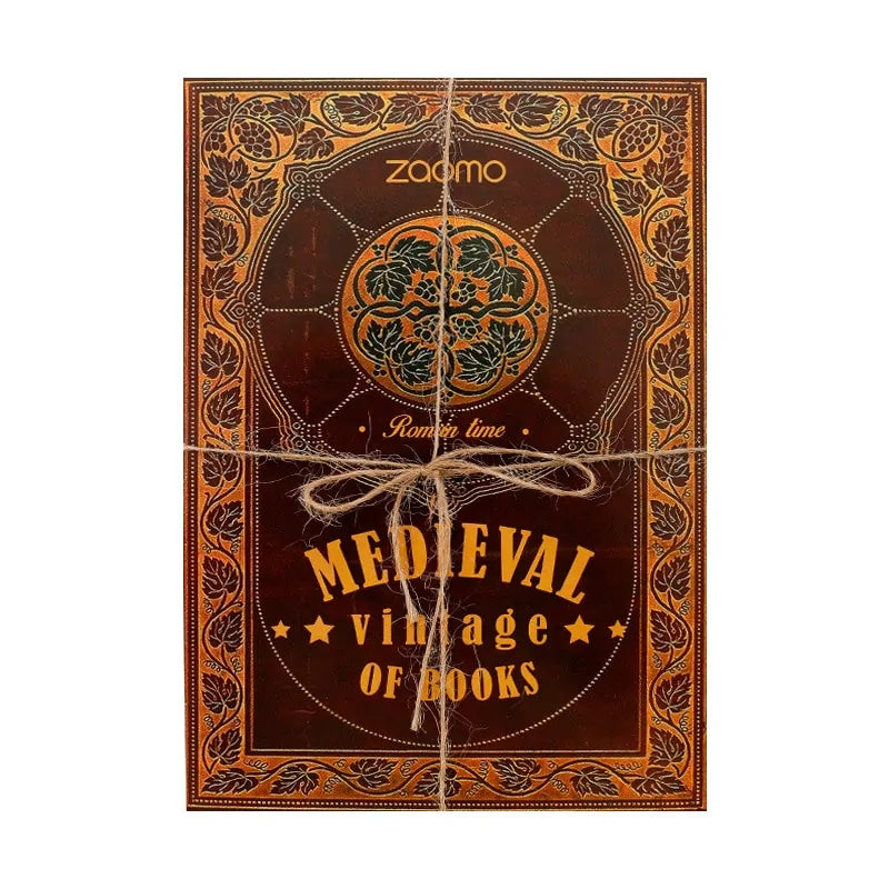 10 Sheets Medieval Vintage Books Paper Journal Planner