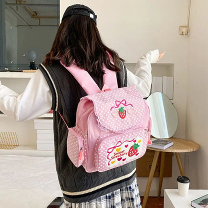 Japanese Backpack  Sweet Strawberry