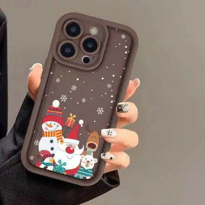 Santa Claus Phone Case Frosted