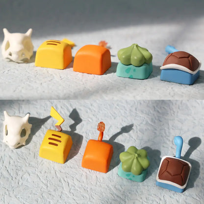 Cartoon Tail Gaming Keycap Elves Keycaps