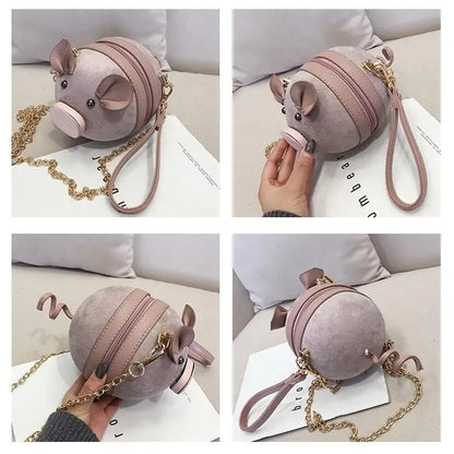 Piggy Bun Shoulder Bag