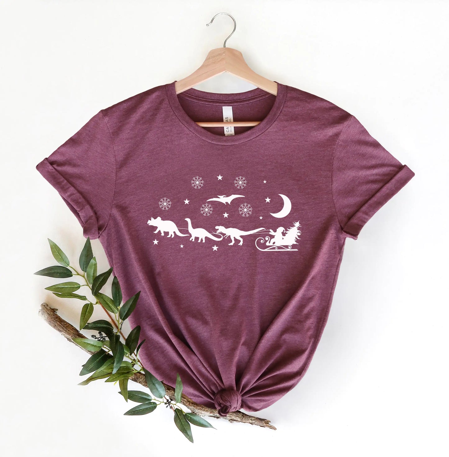 Christmas Dinosaur Shirt