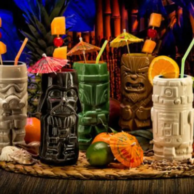 Hawaii Tiki Ceramic Cup