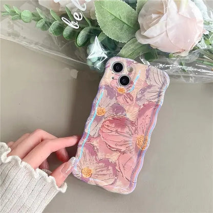 Blu-ray Flowers Shockproof Cases