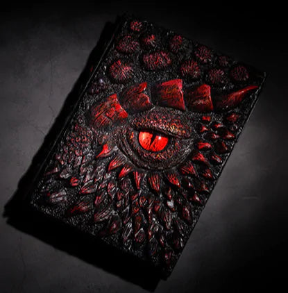 3D Dragon Embossed Diary