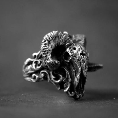 Unique Punk Gothic Skull Ring