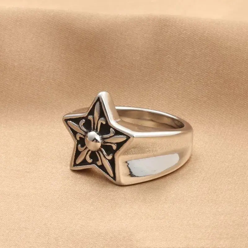 Five-pointed Star Ring