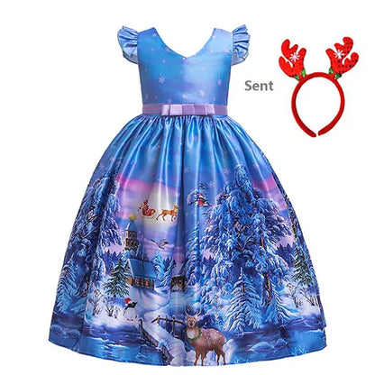 Children's Christmas-Style Dress