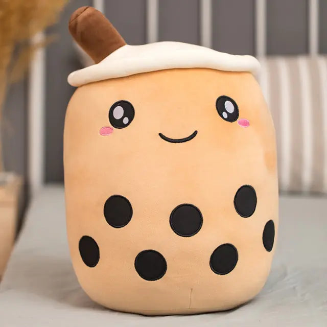 Cute Boba Milk Tea Plushie Toy