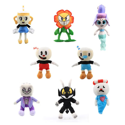 13 style Cuphead Plush Doll Toys